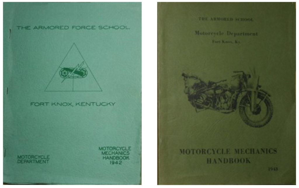 Johan's Fort Knox Motorcycle Mechanics Manual 1942 And 1943