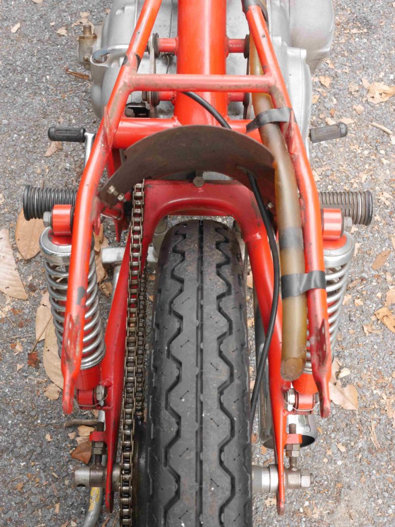 Harley-Davidson Aermacchi CRTT aggressive back end