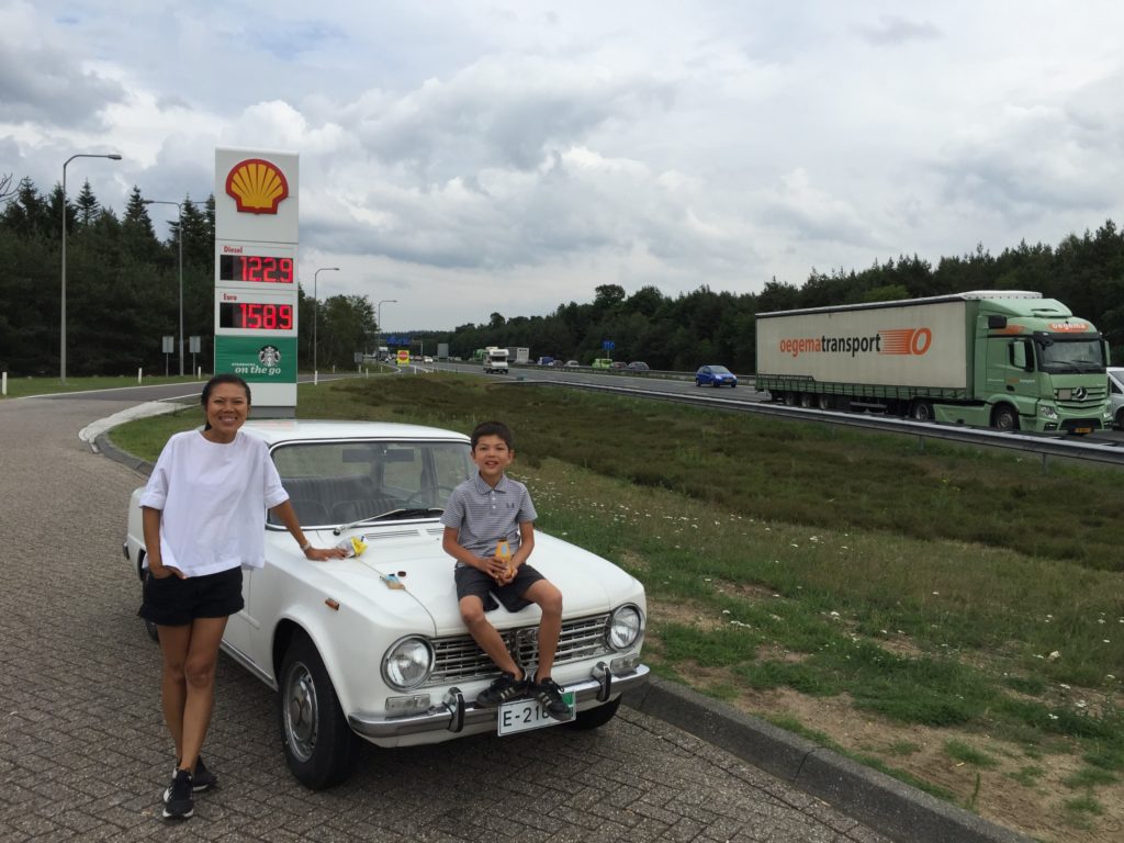 Quick break just across the border of the Netherlands.