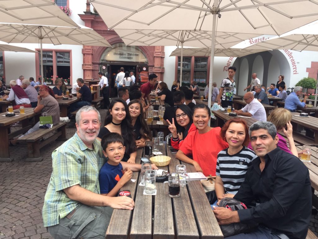 Aey's family in Germany. Amazing how people move all over the world.