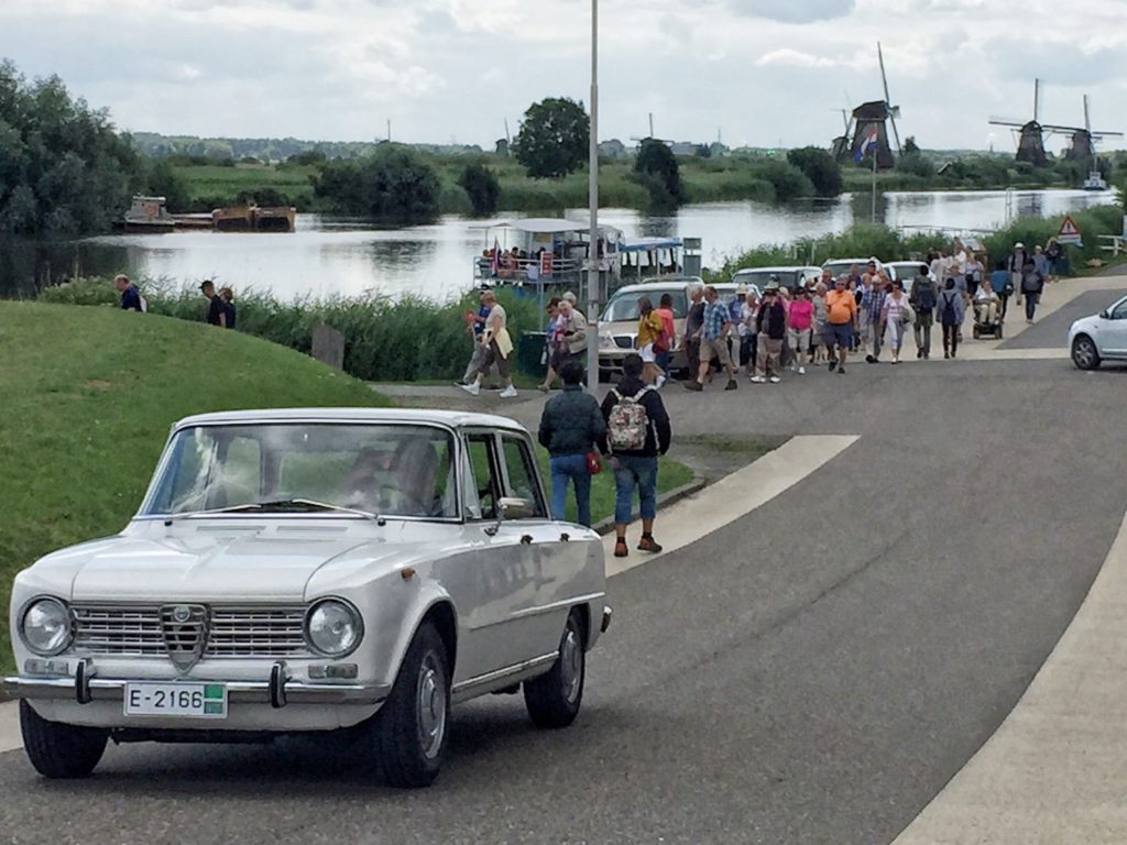 You can see, we cannot get our car close to the UNESCO site.