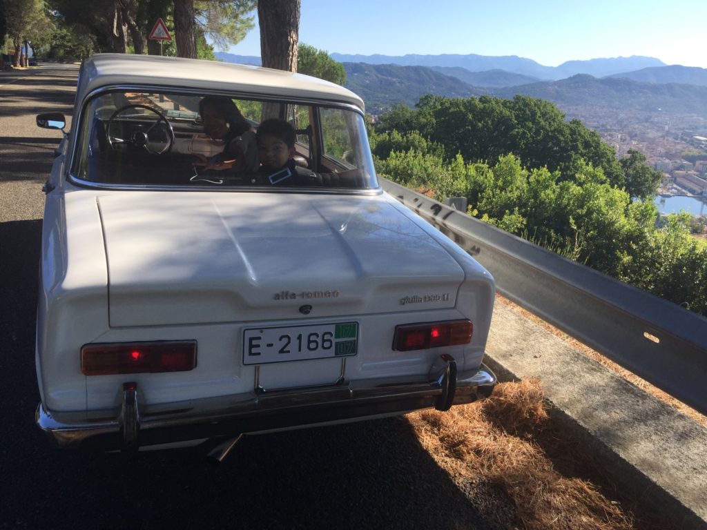 The road to Manarola, overlooking Spezia #3.