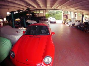 Mario's garage. Only one Alfa Romeo here!