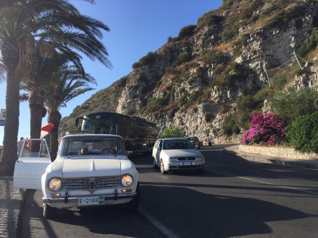 Entering Sorrento after a VERY long day.