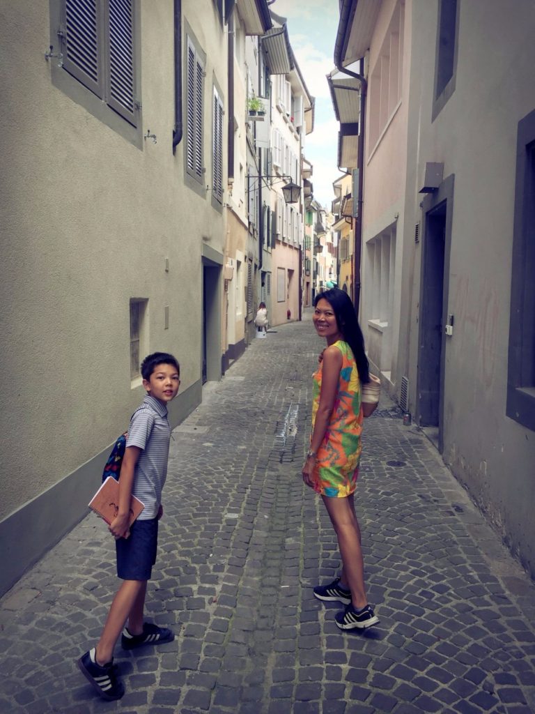 Small alley in Morges.