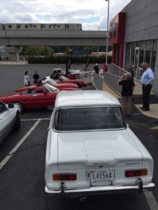 Alfa Romeo club meeting at Alfa dealer in Tyson's Corner.