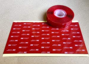 3M VHB is available in roll or sheet form.
