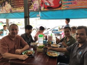 Local lunch. Super yummy.