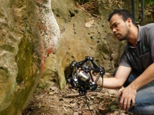 Metra 3D laser scanner and Ek, act as one.