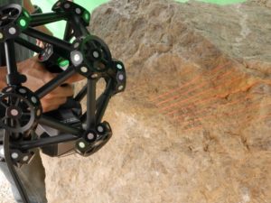 Never thought I would grow up and 3D laser scan a rock.