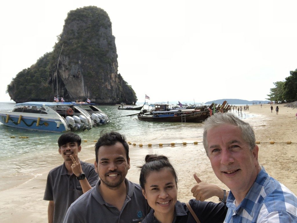 And yet another beautiful view of Railay Beach.