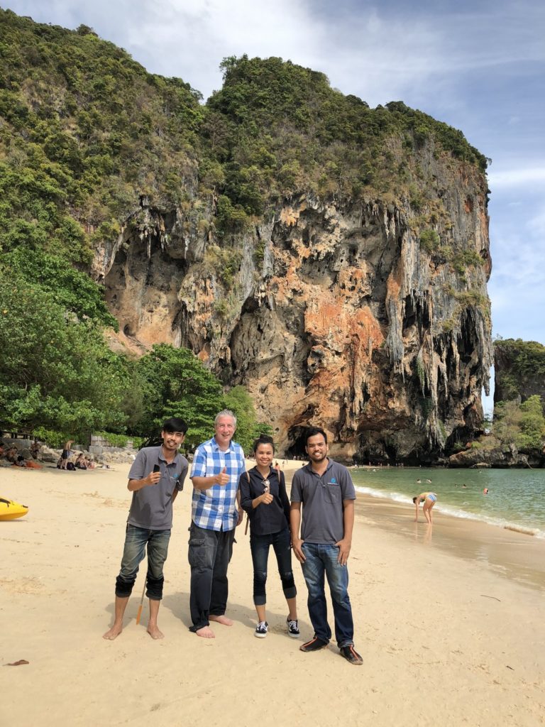 Another beautiful view of Railay Beach.