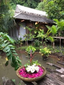 The bathroom at the Ruen Mai restaurant. Nice place for a dump.