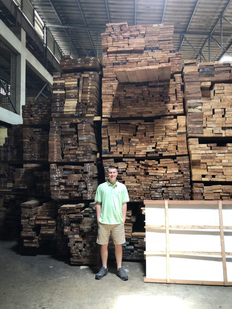 You need wood, you go to the wood store.