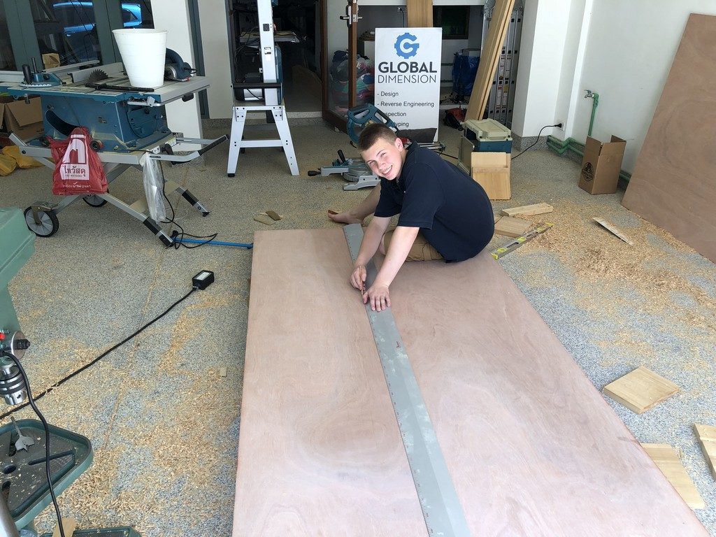 Check out our 8.5 foot (2.5 meter) ruler!