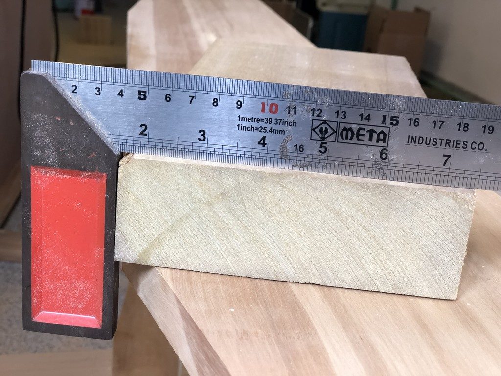 Thailand wood is full size. This is a true 2x6, even after planing.