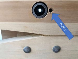 Measure twice, cut once!