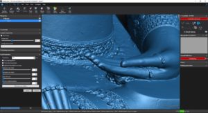 Very nice data displayed in Creaform VXElements software.