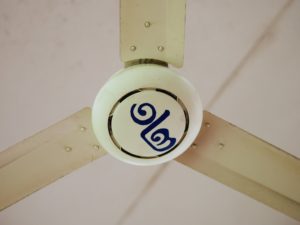 Lovely fans at Wat Tan En.