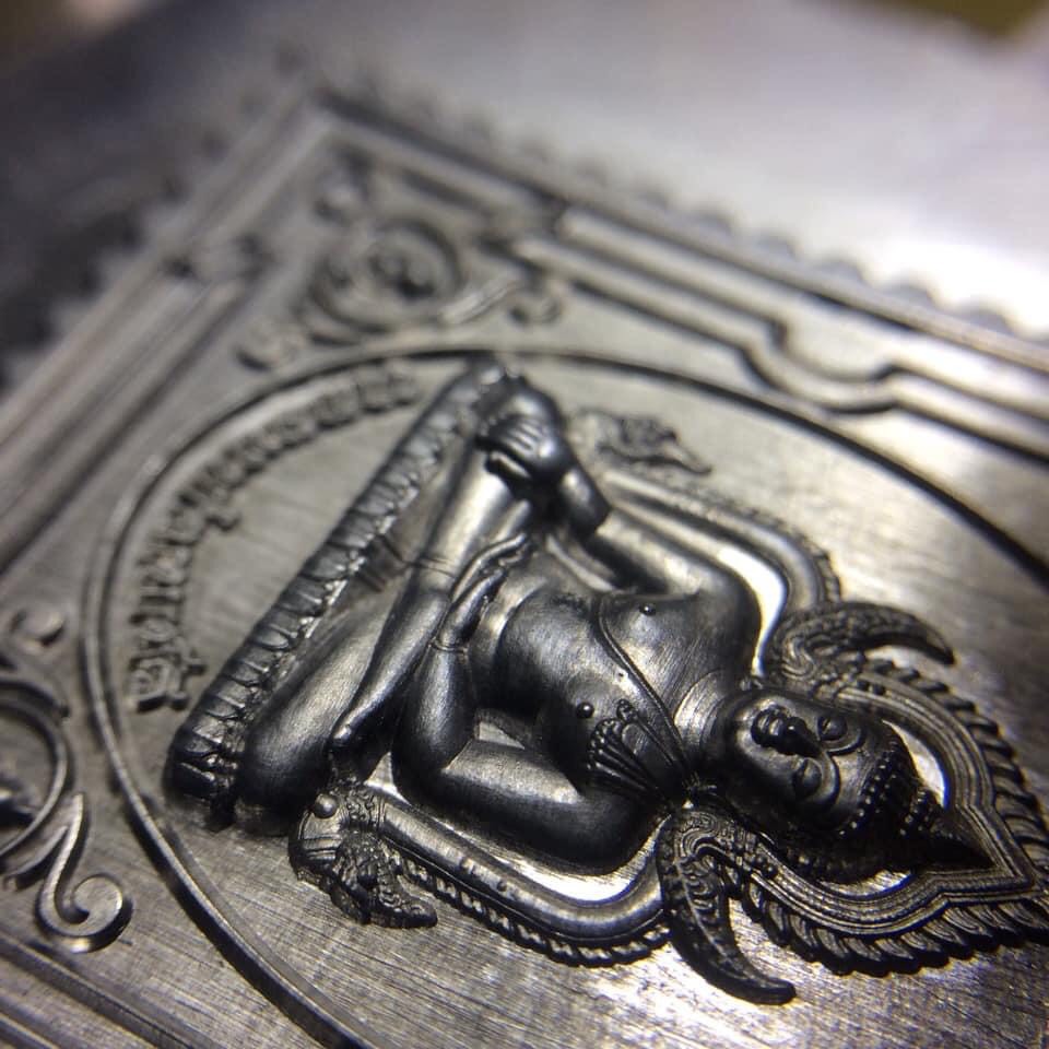 The stamping die for Luang Pho Pet amulet.