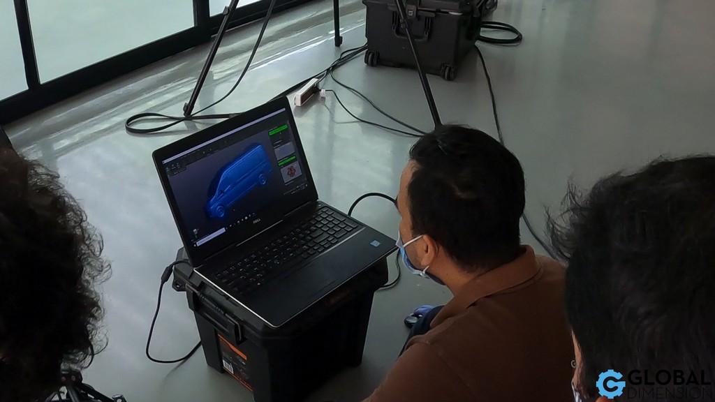 Global Dimension Thailand use 3D Systems Geomagic DesignX and Wrap in our Bangkok Thailand Office. Creaform laser scanner.