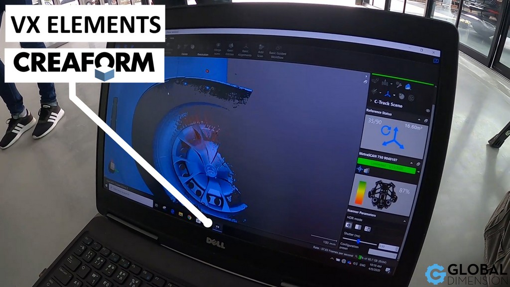 Global Dimension Thailand use 3D Systems Geomagic DesignX and Wrap in our Bangkok Thailand Office. Creaform laser scanner.