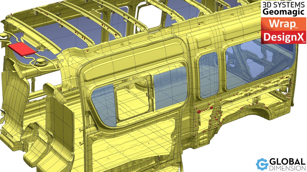 Global Dimension Thailand use 3D Systems Geomagic DesignX and Wrap in our Bangkok Thailand Office. Creaform laser scanner.