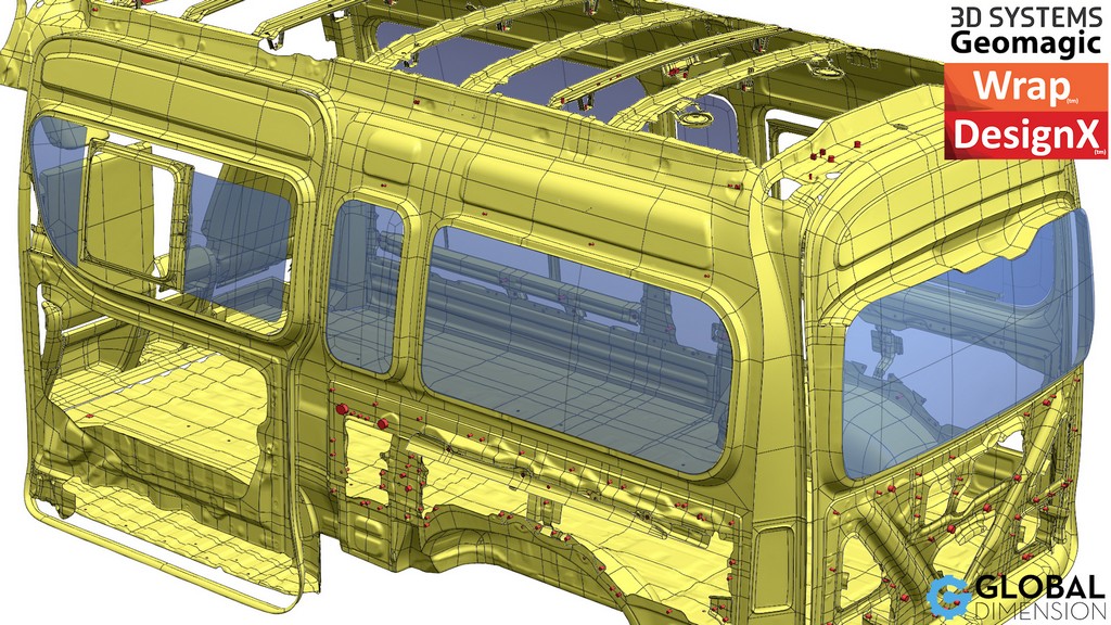 Global Dimension Thailand use 3D Systems Geomagic DesignX and Wrap in our Bangkok Thailand Office. Creaform laser scanner.