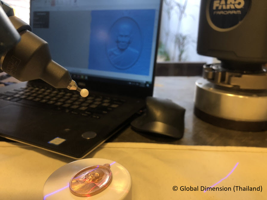 3D Systems Geomagic DesignX, SolidWorks, and the amulet of Luang Phor Phat