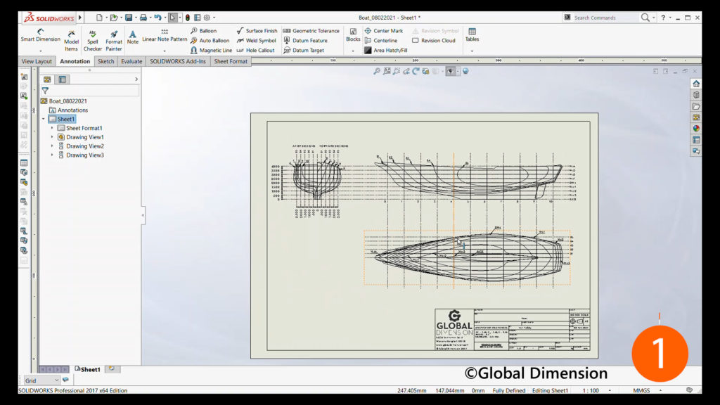 We used Creaform Metra for 3D scanning, 3D Systems Geomagic Design X, Wrap, and Solidworks.