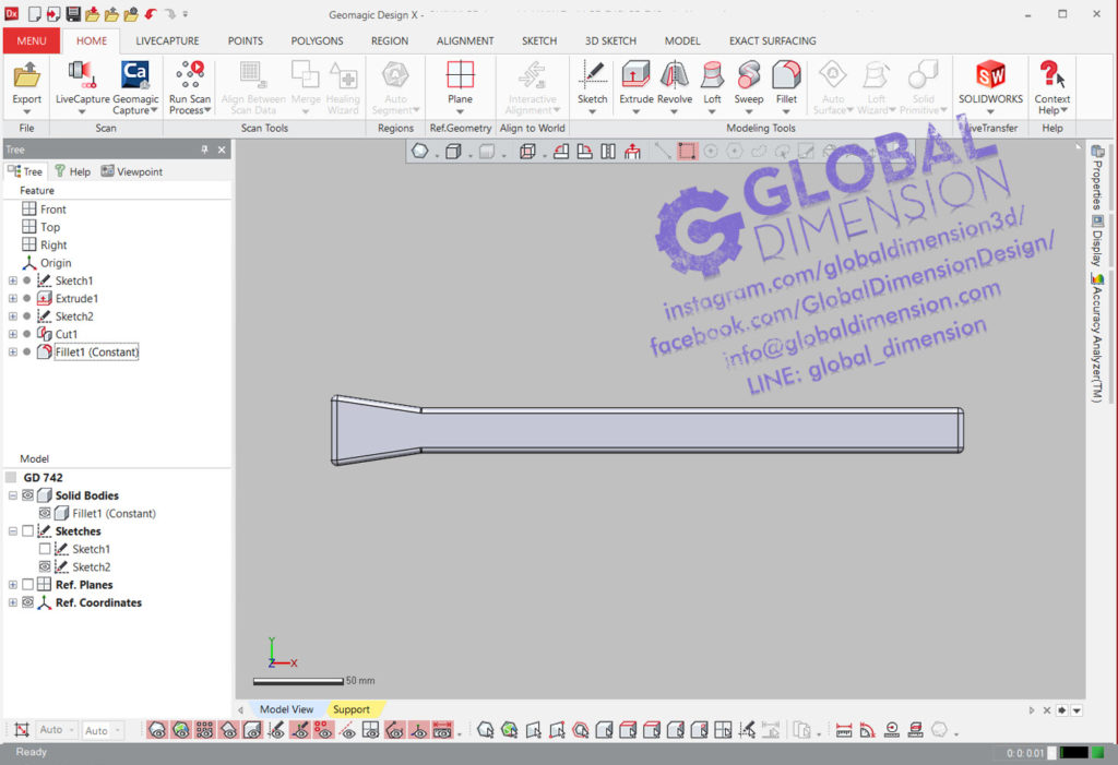 Reverse Engineering CAD by Geomagic, DesignX, Wrap, and SolidWorks.