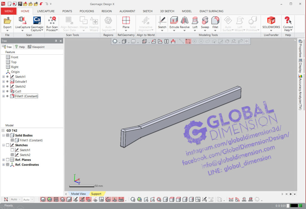 Reverse Engineering CAD by Geomagic, DesignX, Wrap, and SolidWorks.
