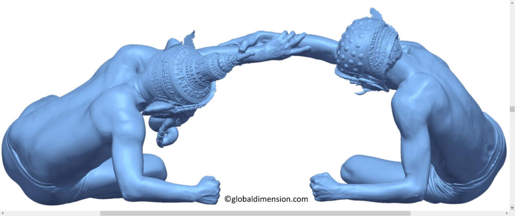 การทำวิศกรรมย้อนกลับ CAD โดย เครื่องสแกนจาก Creaform ซอร์ฟแวร์ VX Elements, Geomagic, DesignX, Wrap, และ SolidWorks.