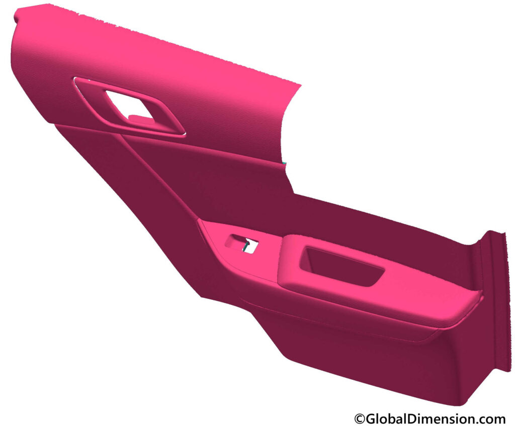 สร้าง CAD ไฟล์ โดย  Creaform, Metra, C-Track, VX Elements, 3D Systems, Geomagic, DesignX, Wrap, และ SolidWorks.