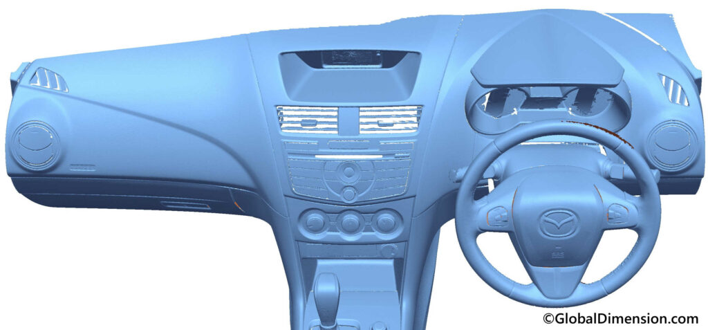 สร้าง CAD ไฟล์ โดย Creaform, Metra, C-Track, VX Elements, 3D Systems, Geomagic, DesignX, Wrap, และ SolidWorks.
