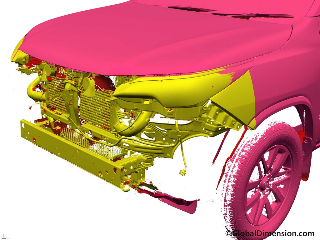 ใช้ซอฟท์แวร์ Geomagic DesignX, SolidWorks ของ 3D Systems และเครื่องสแกน 3D จาก Creaform