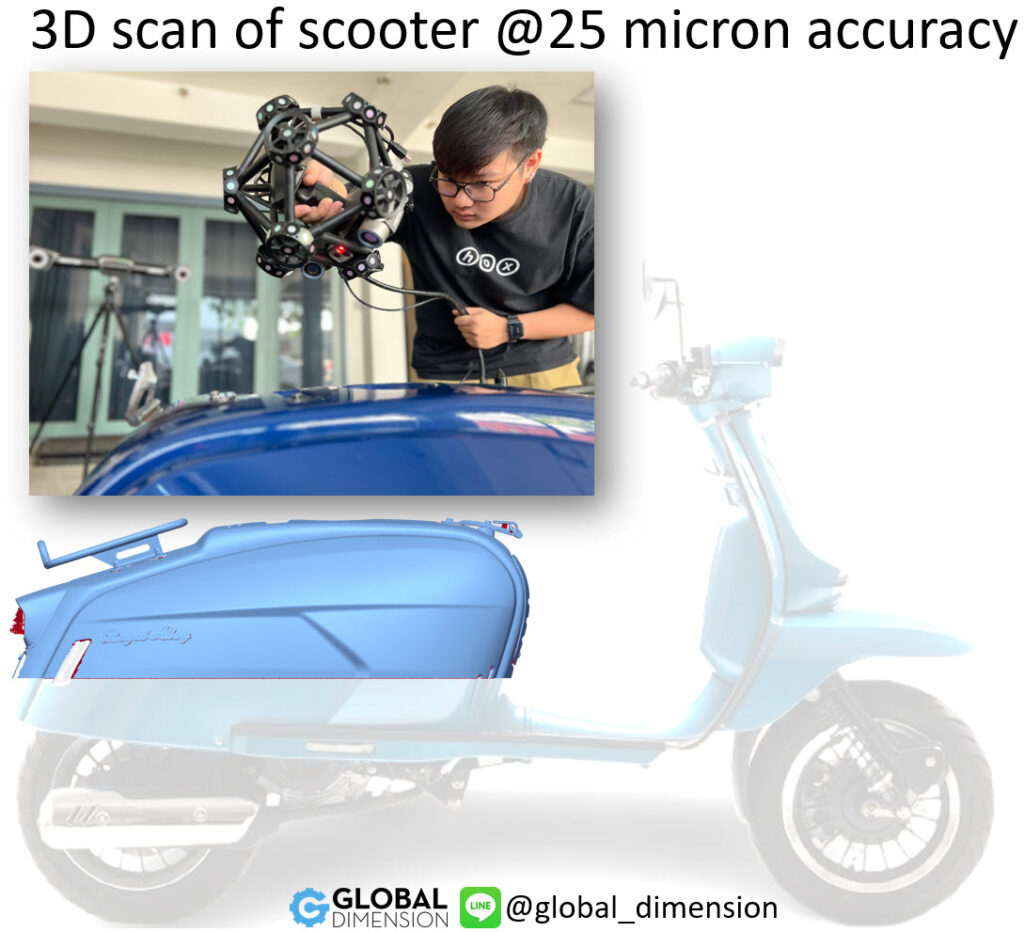 3D laser scanning and reverse engineering using Creaform Metra, C-Track, VX Elements, SolidWorks and 3D Systems DesignX